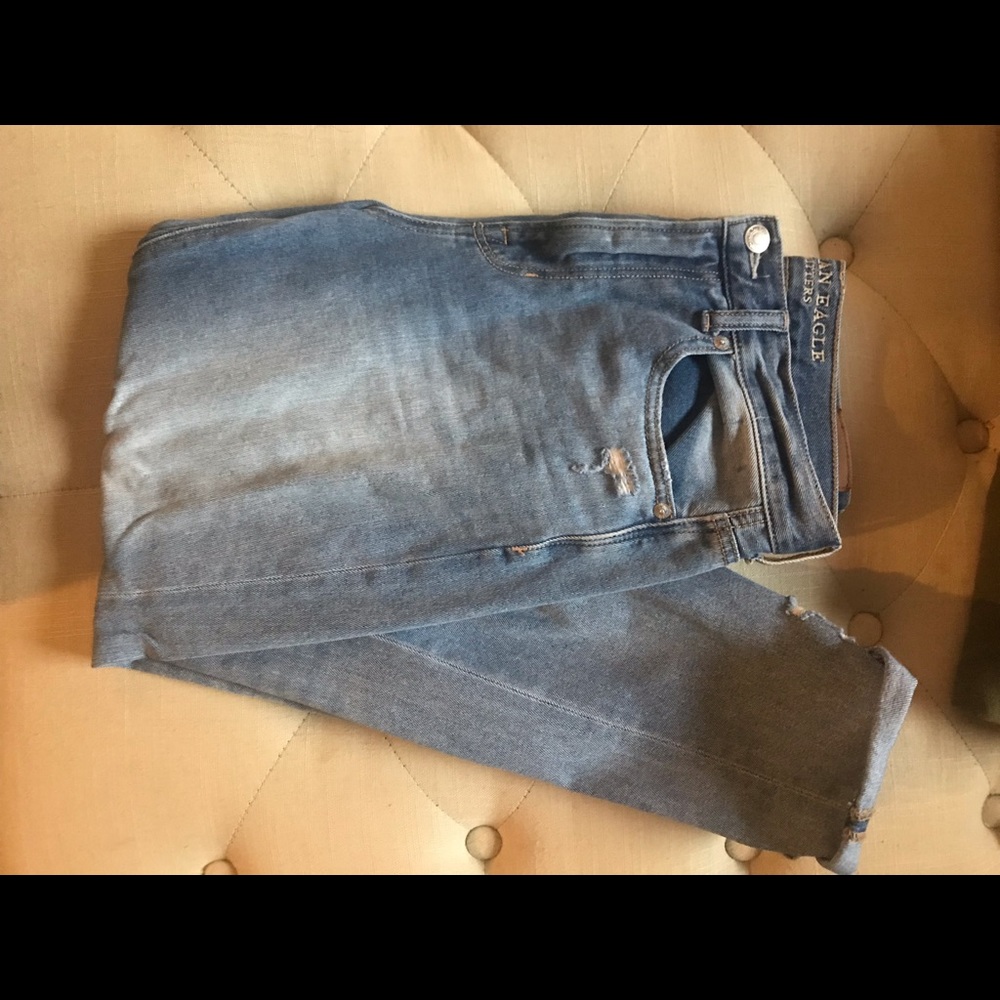 AE mom jeans